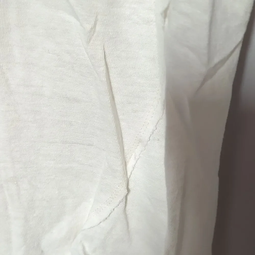Tulip B White Short Sleeve Cropped Shirt